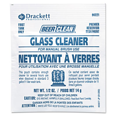 DVO990221 Beer Clean Glassware Cleaner (.5oz pouch) - 100