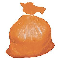 HR374616O Rhino-X Orange 37&quot;
x 46&quot; 16 Micron 44 Gal. High
Density Can Liners - 250