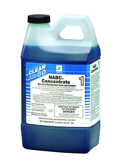471602 NABC Clean on the Go Concentrate - 4(4/2 Liter)