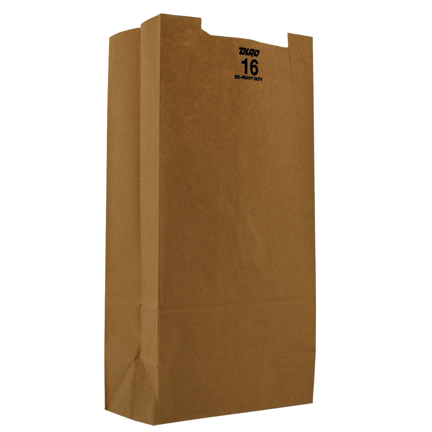 16# Natural Heavy Duty Paper Bags - 500(2/250)