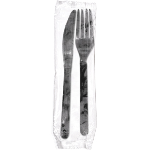 Plastic Wrapped Cutlery