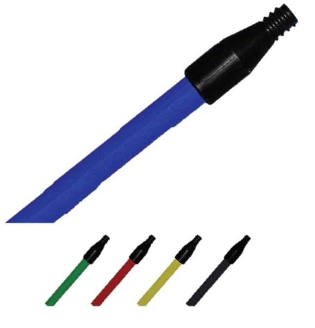 T08112 Green 54" Fiberglass Screw Type Handle - 1