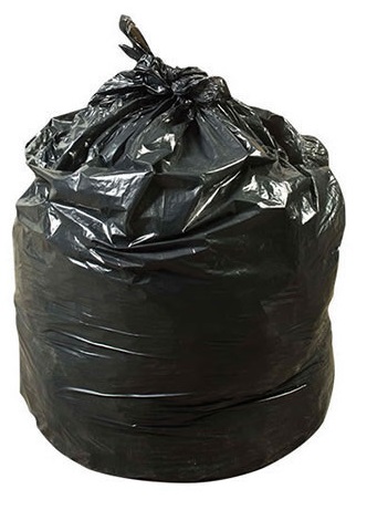 SL3858150K Black 38"x58" 1.5 
Mil. 60 Gal. Can Liners - 
100(4/25)