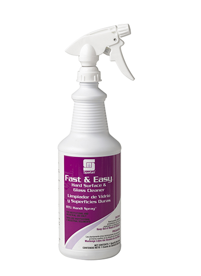 326003 Fast and Easy Hard
Surface &amp; Glass Cleaner -
12(12/1 Quart)