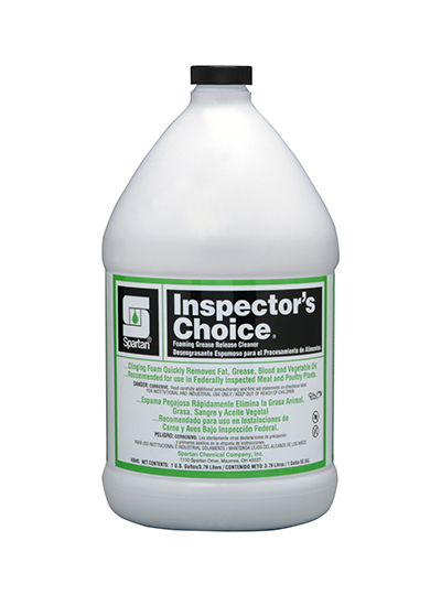304504 Inspector&#39;s Choice
Meatroom Degreaser -
4(4/1gal.)