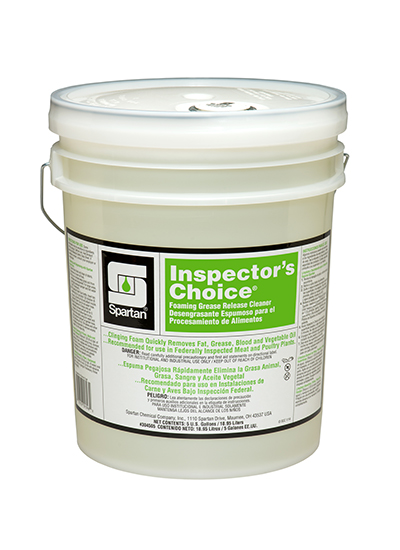 304505 Inspector's Choice Foaming Meatroom Degreaser 