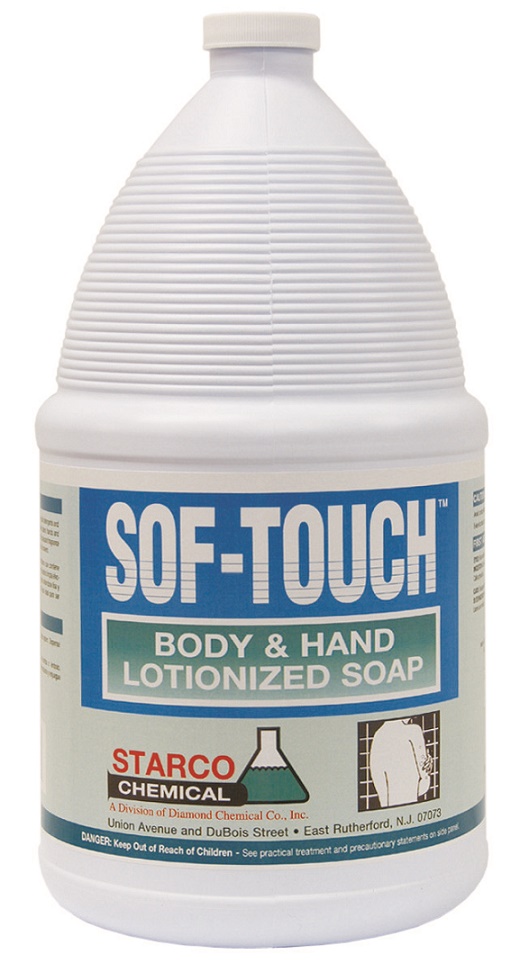 1324/020874 Sof-Touch White
Body and Hand Soap - 4(4/1
Gal.)