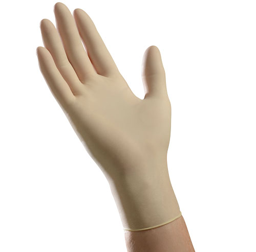 LF003 Large Powder Free Latex  Gloves - 1000(10/100)